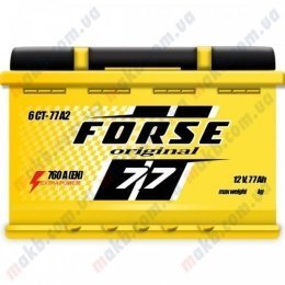 Аккумулятор Forse 77Ah R+ 760A
