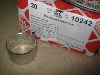 Втулка 20*32*36 колодки гальмівний. DAF 75, 85CF, CF75 (вир-во Febi)