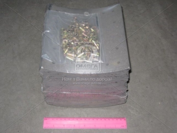 Накладка торм. (компл. на ось) 419х203 1-й рем. ROR, FRUEHAUF (пр-во Lumag)