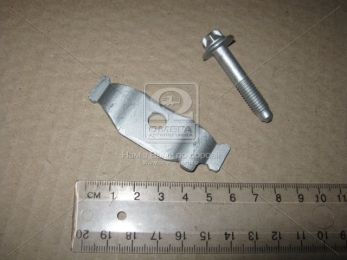 Крепление диска торм. (болт+пластина) 21x64,5xM8x1,25/40 DAF CF65/ 75/ 85, XF95 (пр-во SAMPA)