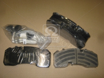 Колодка торм. диск. E-BRAKE (компл. на ось) BPW SKH (пр-во Winnard)