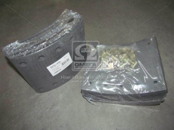 Накладка торм. (компл. на ось) 420х180 1-й рем. BPW, KASSBOHRER, SAF (RIDER)