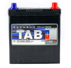 Аккумулятор TAB Polar 45Ah JR+ 400A (Тонкая клемма)