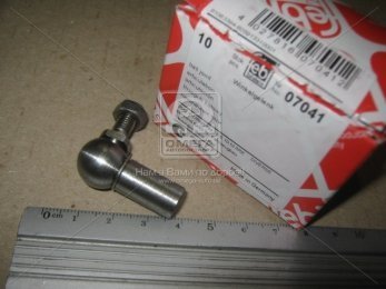 Наконечник М6x1x10 тяги MB, VOLVO (пр-во Febi)