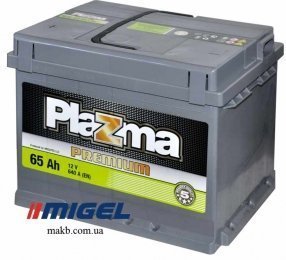 Аккумулятор Plazma Premium 65Ah L+ 640A