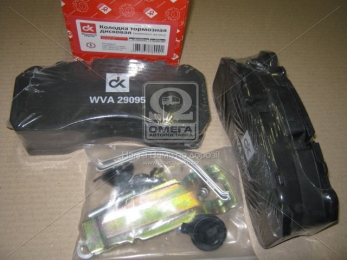 Колодка торм. диск. (компл. на ось) BPW, IVECO, MAN 2000,TGM, MB ATEGO, SAF <ДК>