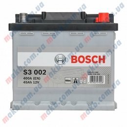Аккумулятор BOSCH S3 45 AH R+400A (EN) 