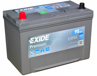 Аккумулятор Exide Premium 95AH JL+ 800A