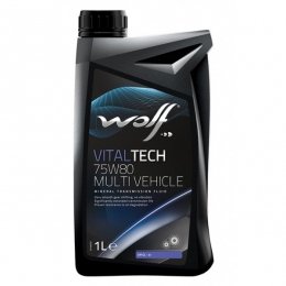 Трансмиссионное масло WOLF VITALTECH 75W80 MULTI VEHICLE (1 л)