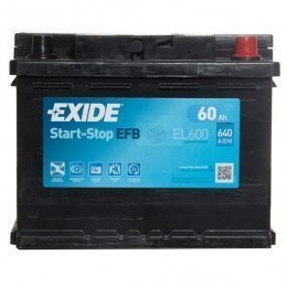Аккумулятор Exide EFB 60Ah R+ 640A