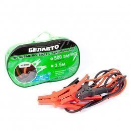 Пусковые провода БЕЛАВТО 500A, длина 3,5м