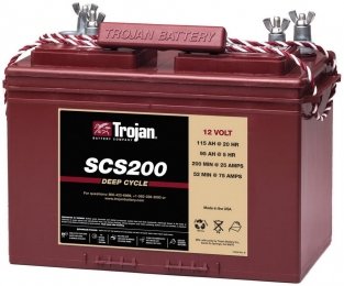 Аккумулятор тяговый TROJAN SCS200