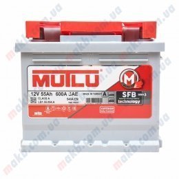 Аккумулятор Mutlu SFB Technology (Ser3) 55Ah R+ 540A