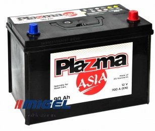 Аккумулятор Plazma ASIA 90AH JR+ 700A