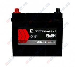 Аккумулятор Fiamm Black Titanium 45Ah JL+ 360A