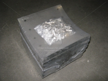 Накладка торм. (компл. на ось) PREMIUM 420х200 2-й рем. BPW, DAF SB, SAF (RIDER)