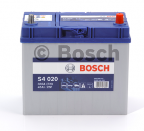Аккумулятор Bosch S4 45AH JR+330A (EN) (Тонкая клемма)
