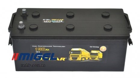 Аккумулятор TOP CAR 190Ah L+ 1100A