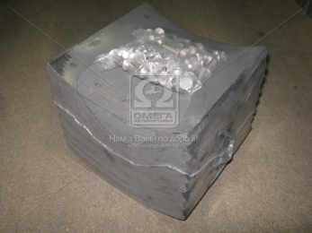 Накладка торм. (компл. на ось) PREMIUM 420х200 3-й рем. BPW, DAF SB, SAF (RIDER)