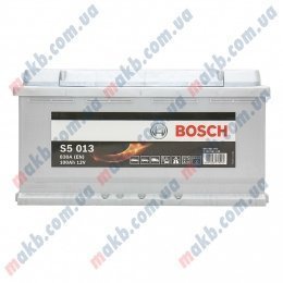 Аккумулятор Bosch S5 Silver Plus 100AH R+830A (EN)