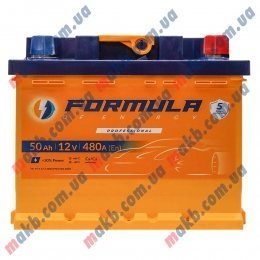 Аккумулятор FORMULA 50Ah R+ 510A (низкобазовый)