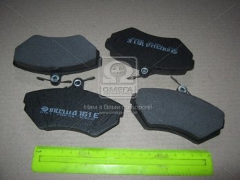 Колодка торм. AUDI A4 передн. (пр-во Intelli)