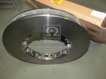 Диск тормозной под клинья DAF CF65/ 75/ 85, XF95 (RIDER)