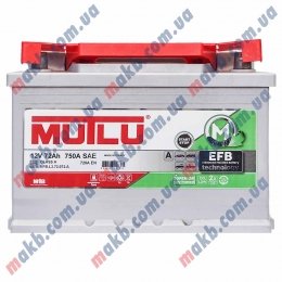 Аккумулятор Mutlu EFB Start-Stop Technology 72Ah R+ 720A