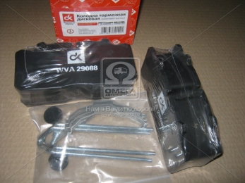 Колодка торм. диск. (компл. на ось) DAF LF45, IVECO, MAN L/M/ME2000, RVI MIDLUM <ДК>