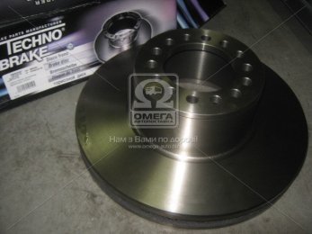 Диск тормозной MB ATEGO, NEOPLAN (пр-во Techno Brake)