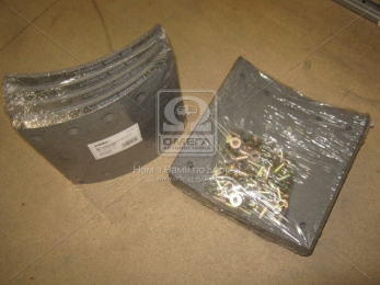 Накладка торм. (компл. на ось) PREMIUM 420х200 1-й рем. BPW, DAF SB, SAF (RIDER)