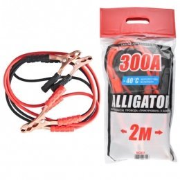 Пусковые провода ALLIGATOR CARLIFE 300A, длина 2м пакет