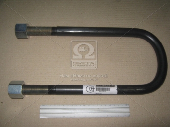 Стремянка с гайками 128x24x345 BPW (пр-во Mollebalestra)