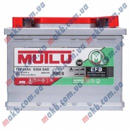 Аккумулятор Mutlu EFB Start-Stop Technology 63Ah R+ 600A