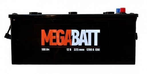 Аккумулятор MegaBatt 190Ah L+ 1200A