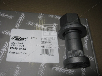 Шпилька М22*1,5*74 SW32 колеса FRUEHAUF, TRAILOR (RIDER)