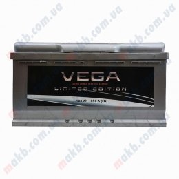 Аккумулятор Vega Limited Edition 100Ah R+ 850A