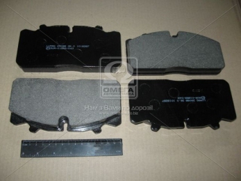 Колодка торм. диск. (компл. на ось) DAF LF45, IVECO, MAN L/M/ME2000, RVI MIDLUM (пр-во Lumag)