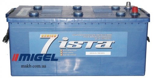 Аккумулятор Ista 7 series 225Ah L+ 1500A