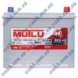Аккумулятор Mutlu SFB Technology (Ser3) 75Ah JR+ 680A