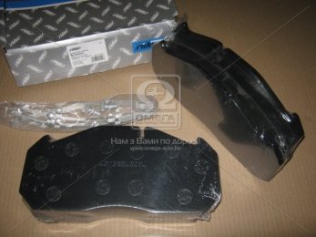 Колодка торм. диск. (компл. на ось) STANDARD MAN 2000,TGA, MB, KASSBOHRER, RVI MAGNUM (RIDER)