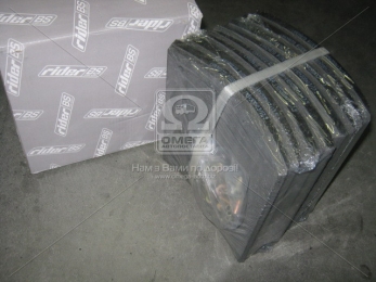 Накладка торм. (компл. на ось) 410х200 станд. VOLVO F12,FH12,FL7,FL10 (RIDER)