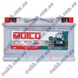 Аккумулятор Mutlu AGM Start-Stop 80Ah R+ 800A
