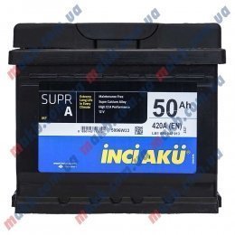 Аккумулятор INCI-AKU Supr A 50Ah R+ 450A