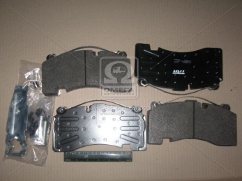 Колодка торм. диск. (компл. на ось) BPW RS-SB 4309T (пр-во TRW)