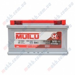 Аккумулятор Mutlu SFB Technology (Ser3) 6CT-85Ah R+ 800A (низкобазовый)