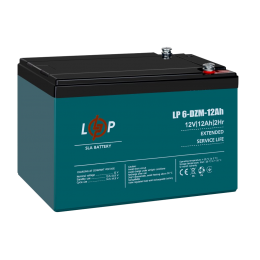 Тяговый свинцово-кислотный AGM аккумулятор LP 6-DZM-12 Ah