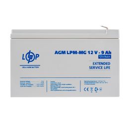 Аккумулятор мультигелевый LPM-MG 12V - 9 Ah