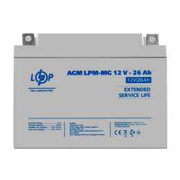Аккумулятор мультигелевый LPM-MG 12V - 26 Ah