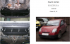 Захист двигуна КОЛЬЧУГА для Citroen С3 (2002-2009-2016) крім С3 з об'ємом 1,6 ЕР6 АКПП після листопада 2009 р.